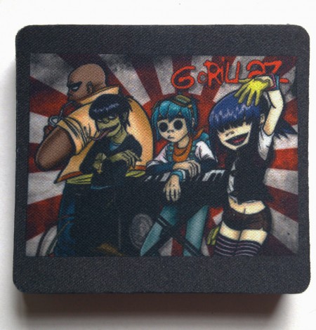 Apoio copo neoprene Gorillaz